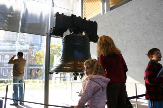 Liberty Bell Phildelphia, Americas Liberty Bell Hall, Besucherhalle mit der Freiheitsglocke