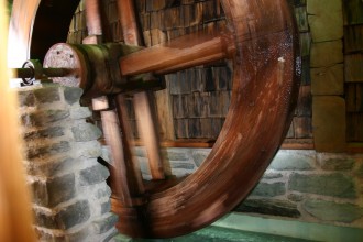 Mühlenrad im Großarler Hof