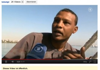 Ägypter im ARD lebt als Segelbootfahrer vom Tourismus