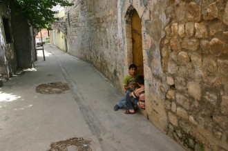 Kinder in der Altstadt von Antakya