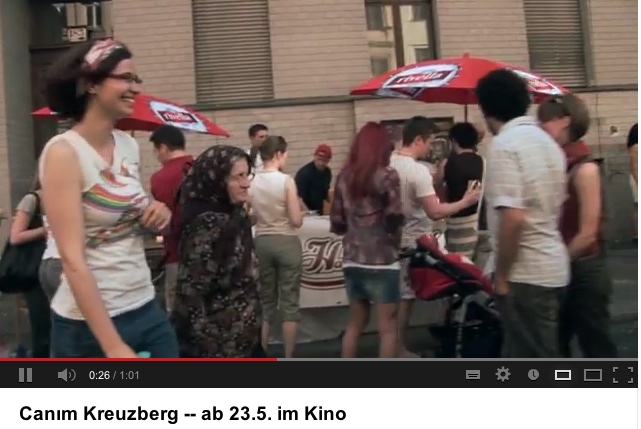 Filmszene aus Canim, Kreuzberg (Trailer-Auschnitt aus Youtube)