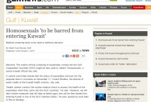 http://gulfnews.com/news/gulf/kuwait/homosexuals-to-be-barred-from-entering-kuwait-1.1240199#.UlKlMq5C-Rd.twitter