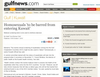 http://gulfnews.com/news/gulf/kuwait/homosexuals-to-be-barred-from-entering-kuwait-1.1240199#.UlKlMq5C-Rd.twitter