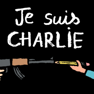 "Je suis Charlie" - mit dem Zeichenstift gegen den Terror