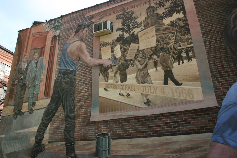 Pennsylvania/ Philadelphia: Gay Murrel in der Spruce Street
