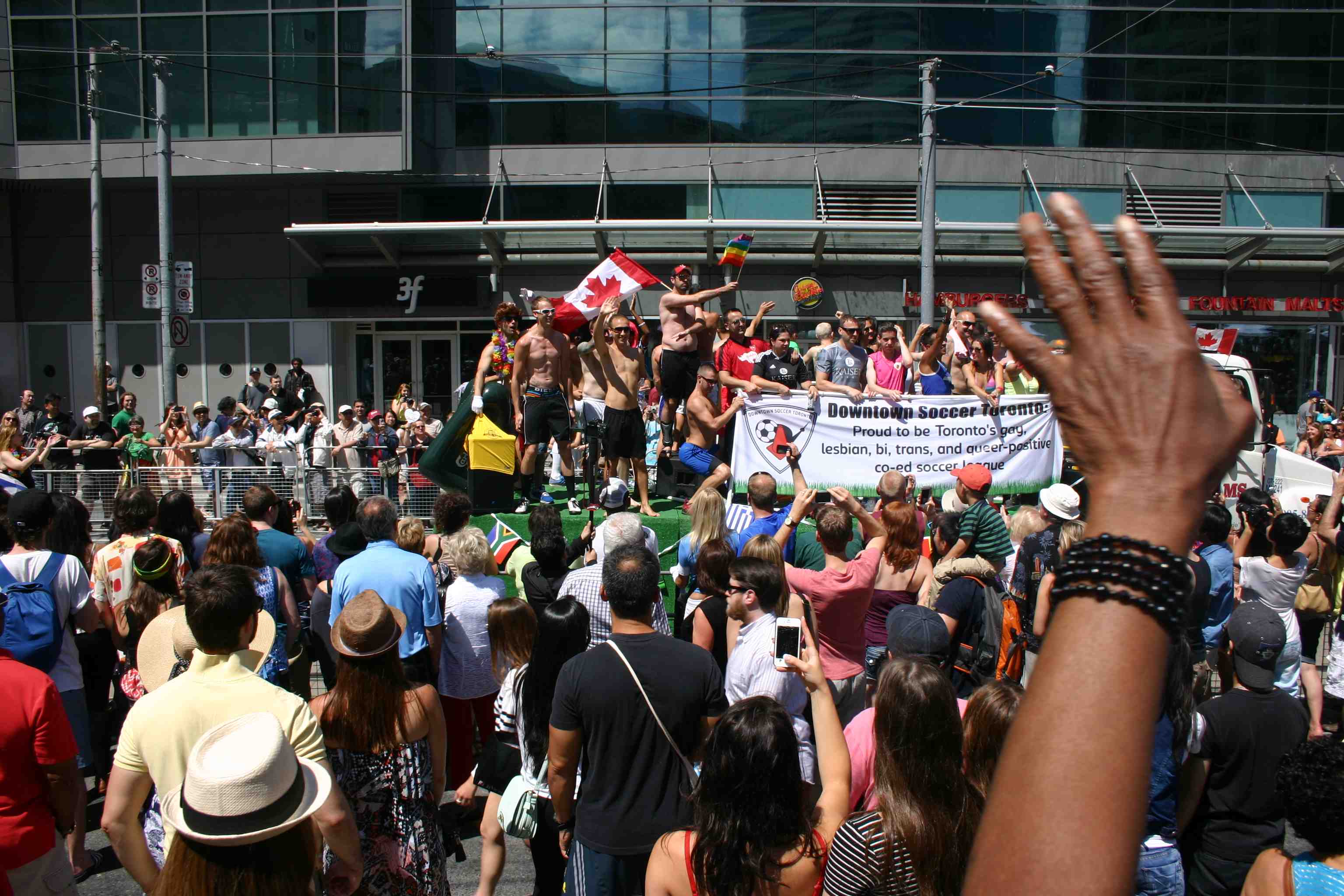 Pride Toronto Dundas Square 2013