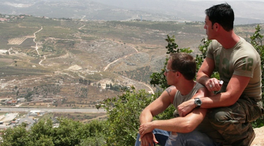 Blick auf die Golan-Höhen