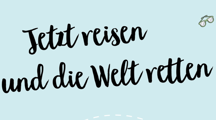 Jetzt Reisen und die Welt retten-Buch-Cover